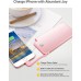 Luxtude 5000mAh Portable Charger for iPhone, Ultra Slim Mfi Apple Certified External Battery Pack Built in Lightning Cable, Fast Charging Power Bank for iPhone 13/12/11 Pro/X/XR/XS Max/10/8/7/6S etc.